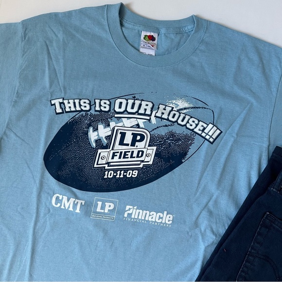 Tennessee Titans This is Our House T-Shirt October 11, 2009 Size X-Large - Picture 2 of 6